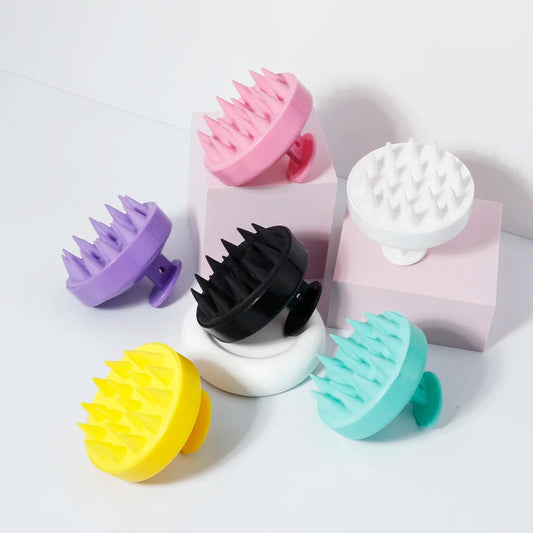 Silicone Scalp Massage Shampoo Brush