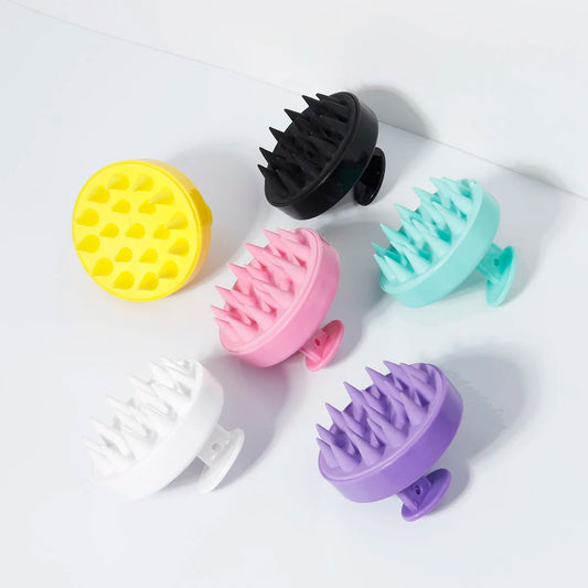 Silicone Scalp Massage Shampoo Brush
